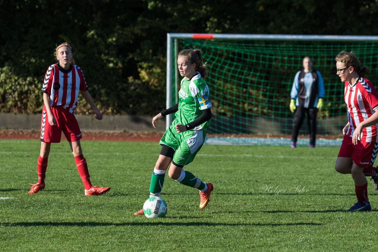 Bild 106 - C-Juniorinnen Kaltenkirchener TS - TuS Tensfeld : Ergebnis: 8:1